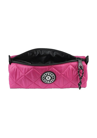 Jacbag Prime Soft-kapitone Üçgen Kalemkutu Prime Soft-pembe renkli