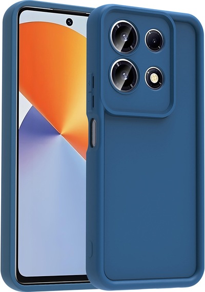 İnfinix Note 30 4g Kılıf Kamera Korumalı Ananas Silikon Kapak Koyu Yeşil