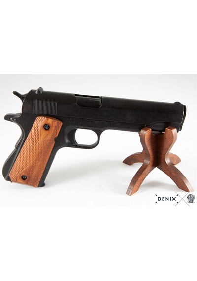 Denix Dekoratif Replika Otomatik 45 Kalibre M1911a1 Tabanca, Amerika 1911