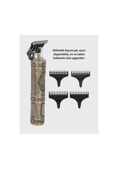 Çelik Kafa Saç Sakal Makinesi 5w Motorlu