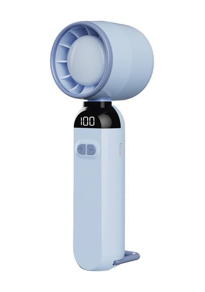 Şarjlı El Fanı 12000rpm 0-120 Hız Ayarı Masaüstü Vantilatör Mini Fan
