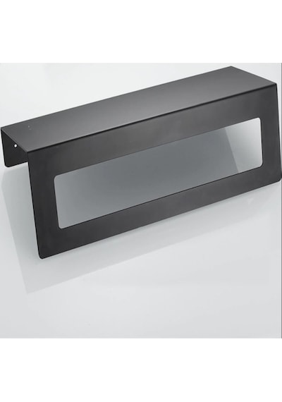 Dione Store Siyah Raflı Havlu Askısı, Metal Raflı Havluluk, Otel Banyo Askısı, Mutfak Banyo Raflı Havluluk Renkli