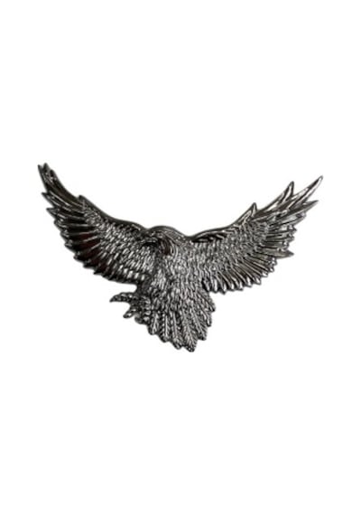 Kartal Arma Nikelaj Yapıştırma 2 Adet Sağ & Sol 14CmX9Cm