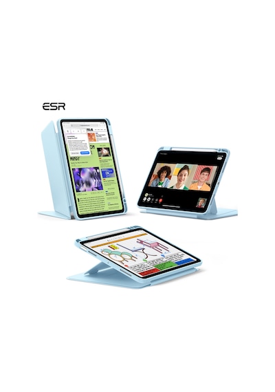iPad Uyumlu  Air 10.9 İnç 4/5 4. Nesil/5. Nesil - Air 11 M2-m3/ 2024-2025 Flip Kalem Tutucu Kılıf Kapaklı Kılıf