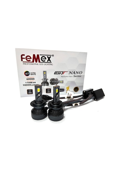 Gt Nano Csp Lextar H7 LED Xenon LED Headlight