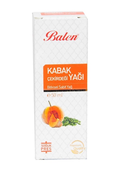 Kabak Çekirdeği Yağı Soğuk Pres 50 Ml Cam Şişe