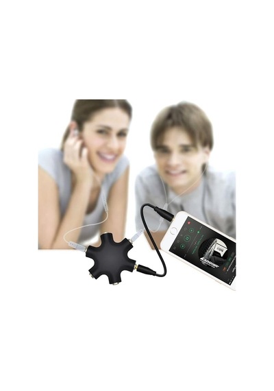 Powermaster Pm-24172 6'lı 3.5mm Stereo Aux Çoklayıcı