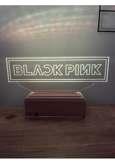 Blackpink 16 Renk K-pop Gece Lambası Çok Renkli