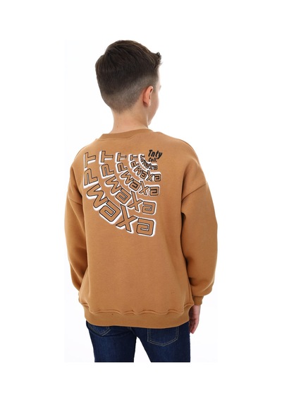 Toontoy Kids Toontoy Erkek Çocuk Sweatshirt Kahverengi