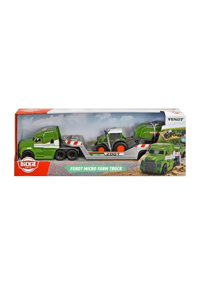 203735006 Fendt Micro Farm Truck Freewheel Mack Truck Trailer With Fendt Tract Çok Renkli