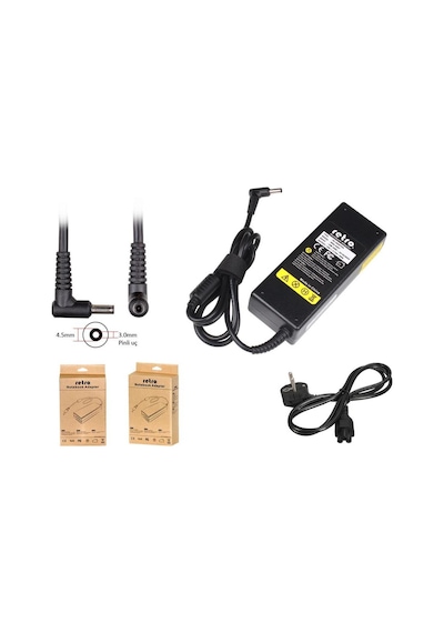Asus 19v 4.74a 90w Pinli Uç 4.5 3.0mm Notebook Adaptör Rna-as07