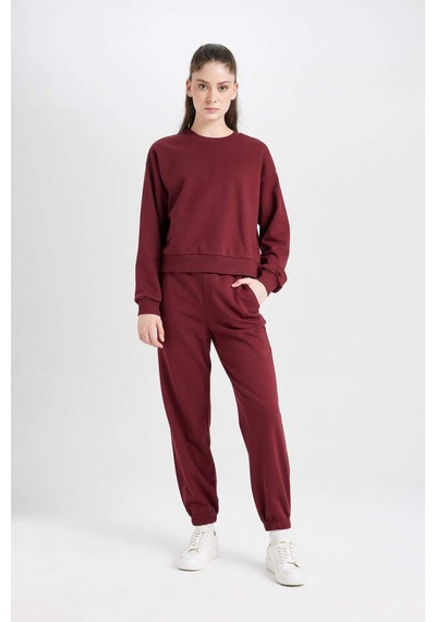 Defacto Bordo Kadın Alt-üst Takım D8022ax/br43 Bordo