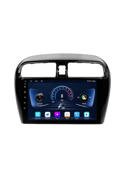 Mitsubishi Space Star Android Multimedya 2013-2022 Carplay Android Auto Navigasyon 4gb Ram 32gb 9"