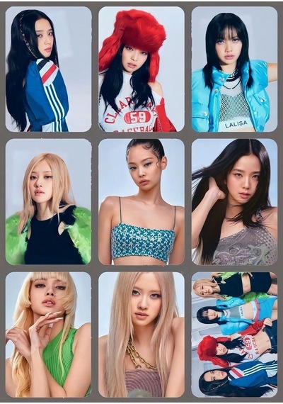 Black Pink 32 No -kpop- 9 Lu Fotokart Seti