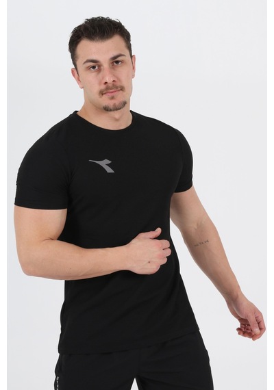 Diadora Alto Antrenman T-Shirt Siyah