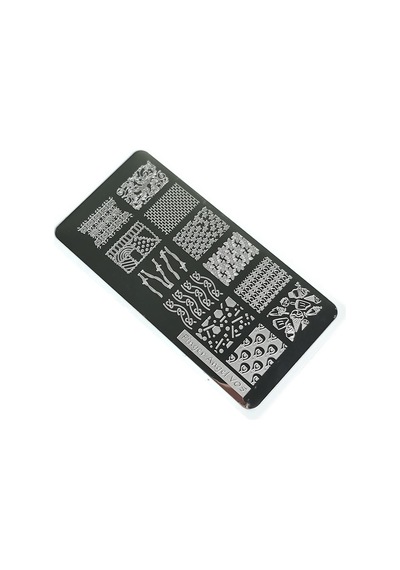 Nail Art Stamping Baskı Plakası Vv05