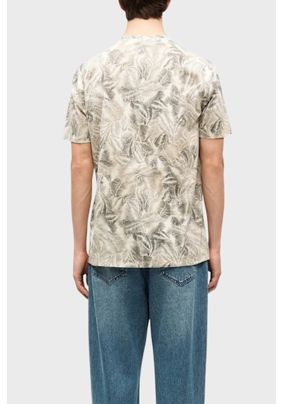 Armani Exchange Erkek T Shirt Xm002502 Af10358 F1146 Krem-bej