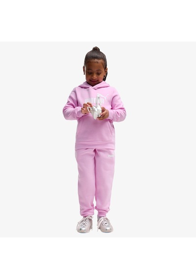 Puma Essential No.1 Logo Çocuk Pembe Eşofman Takımı 685238 Çok Renkli