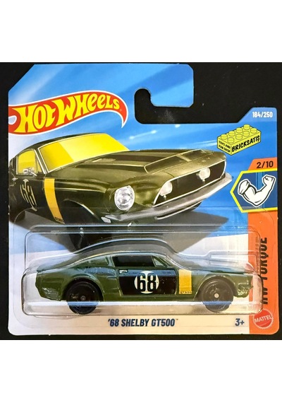 Hot Wheels Tekli Arabalar '68 Shelby Gt500 Jjk24 Torque Çok Renkli