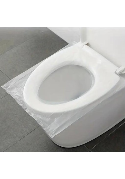 Hijyenik Tek Kullanımlık Klozet Kapağı Poşeti 200 Adet