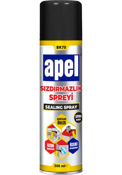 Apel Su Sızdırmazlık Su İzolasyon Spreyi Siyah 500 Ml