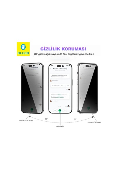 Teknoloji Günlük Kişisel Samsung S24 Ultra Uyumlu Gözetleme Önleyici Hayalet Cam Ekran Koruyucu