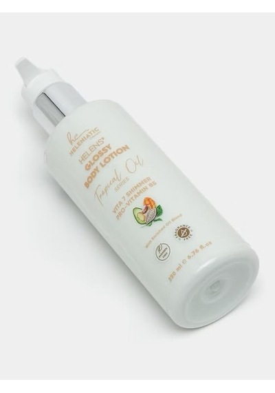 Tr Helens' Glossy Body Işıltılı Vücut Losyonu, Tropical Oil Serisi, Vita 7 Shimmer Pro-vitamin B5, 250 Ml