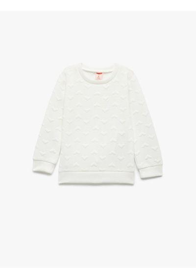 Koton Kalpli Uzun Kollu Bisiklet Yaka Sweatshirt Ekru 6wmg10002ak Ekru Koton Kalpli Uzun Kollu Bisiklet Yaka Sweatshirt Ekru 6wmg10002ak Ekru