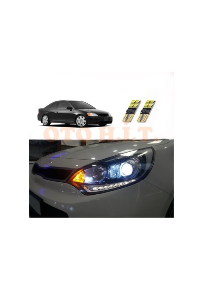 Honda Civic Vtec1 Uyumlu Park Ampulü Beyaz Led Aydınlatma Ampulü Canbus'li