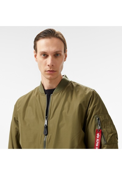 Alpha Industrıes Alpha Industries Reversible Onion Quilted Ma-1 Flight Unisex Yeşil Ceket