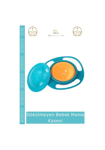Özle Üretim Bpa İçermeyen Pratik Kolay Temizlenir Eğlenceli Asla Dökülmeyen Bebek Mama Kasesi