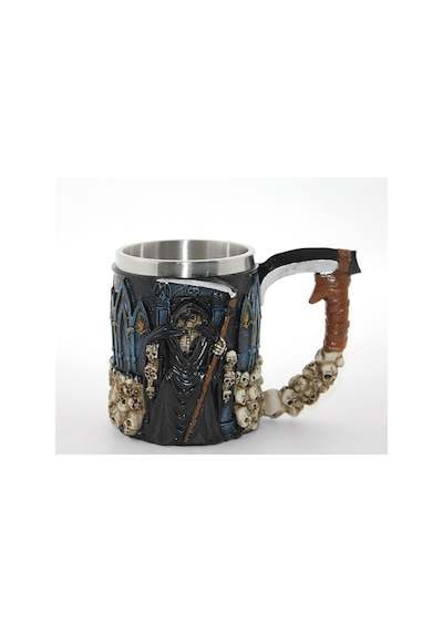 3 Adet Paslanmaz Çelik Kupa Bardak 11x16 Cm Boyut, Metal Mug, İçme Bardağı, Stainless Steel Cup
