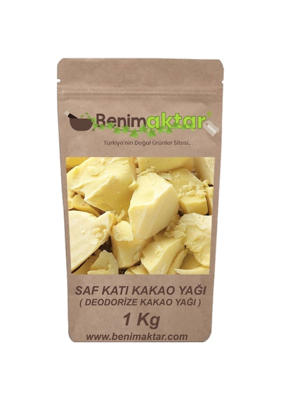 BenimAktar Katı Kakao Yağı Deoderize 1 KG
