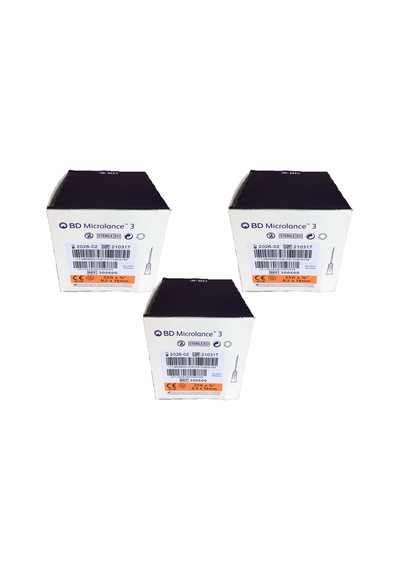 Bd Microlance Turuncu Iğne Ucu 25G X 0,5*16MM (100 Adet) X3 KUTU