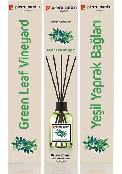 Pierre Cardin Reed Diffuser 110 Ml - Green Leaf Vineyard Yeşil Yaprak Bağları Oda Kokusu