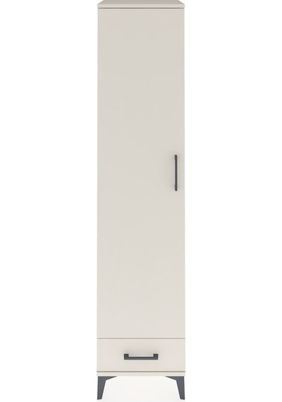 Hyperion Dolap 5 Raflı Tek Çekmeceli Tek Kapaklı 44x44x195 Ay... Aytaşı