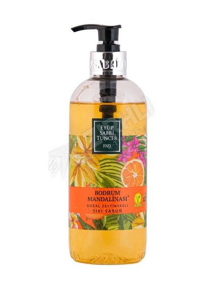 3 Adet Eyüp Sabri Tuncer Bodrum Mandalinası Sıvı Sabun 500 Ml