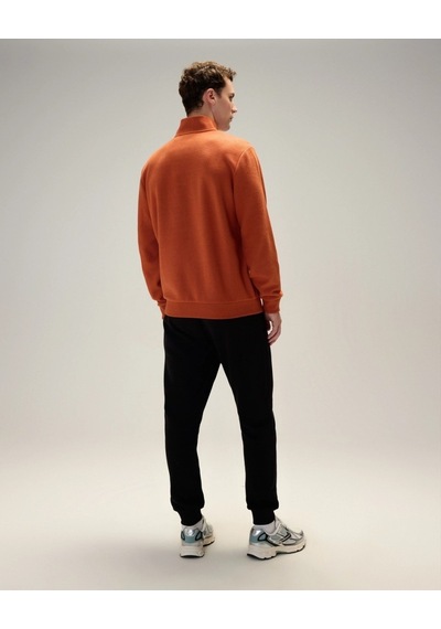 Ellesse 5wm1603-br Erkek Yarım Fermuarlı Sweat Kiremit