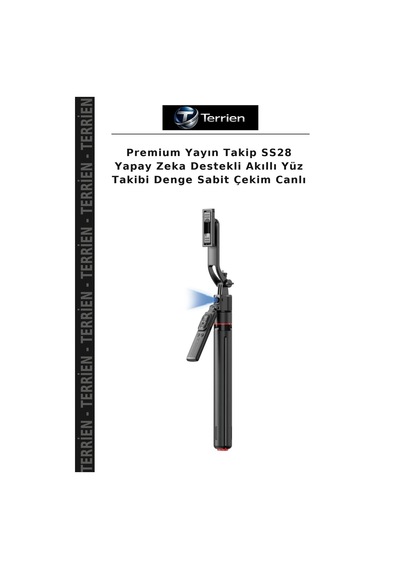 Premium Yayın Takip Ss28 Yapay Zeka Destekli Akıllı Yüz Takibi Denge Sabit Çekim Canlı