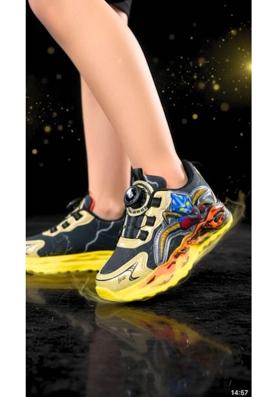 Gala Akıllı Bağcık Karakter Baskılı Erkek Çocuk Sneaker Sarı