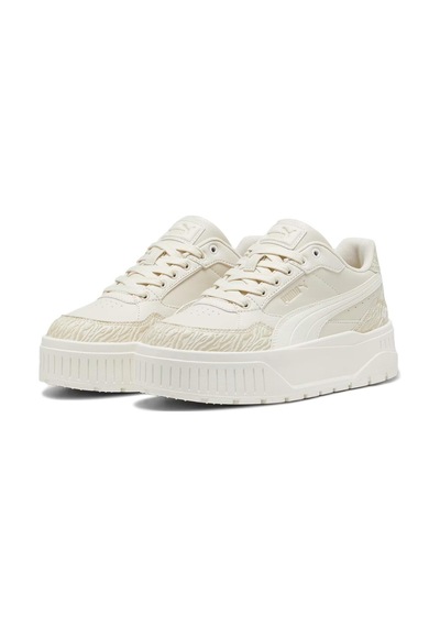 Puma 398795 Karmen Iı Idol Animal Fever Spor Ayakkabı Bej 001