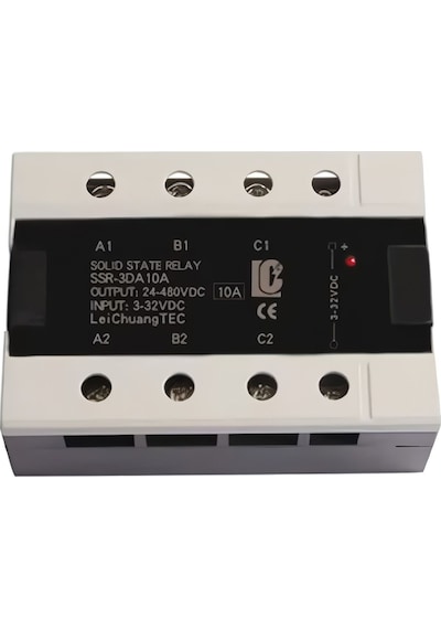 Ssr-3da40a 3-32vdc Solid 3 Fazlı Katı Hal Rölesi