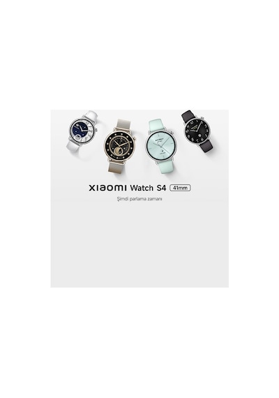 Xiaomi Watch S4 41 MM Akıllı Saat (Xiaomi Türkiye Garantili)