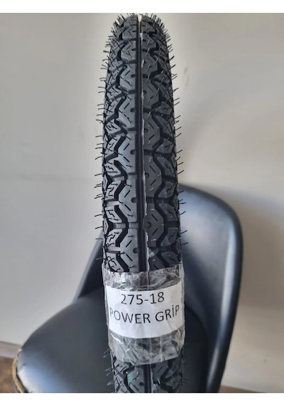 275-18 Tt Tubetype Motosiklet Lastiği Power Grip1