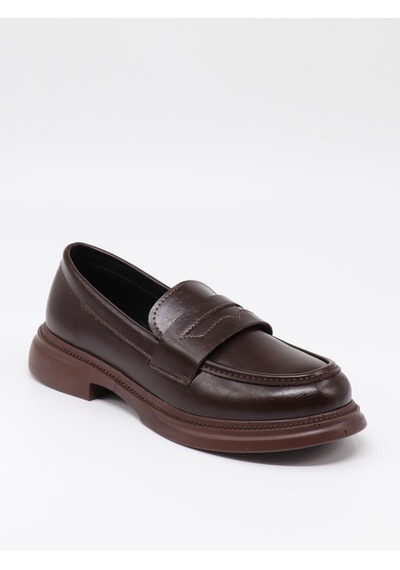 Nesilshoes Nesil Shoes Dvm 2530 Kahve Maskulen Kadın Loafer