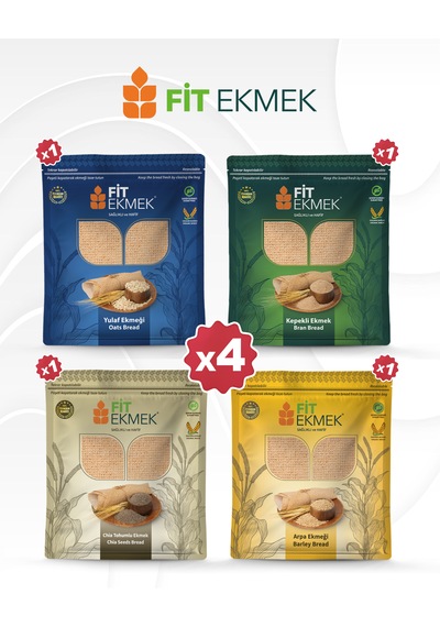 Fit Kepekli, Yulafli, Arpa Ve Chia Lavaş Ekmeği 300gr