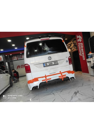 Vw Transporter T7 Arka Tampon (2015) -------fibersan Tuning