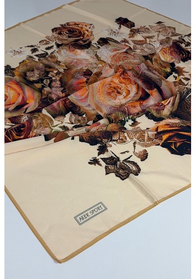 Aker Polyester Rayon Eşarp 6715769 Kavun İçi