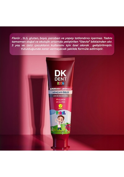 Dermokil Pırıl Çocuk Diş Macunu 50 ML