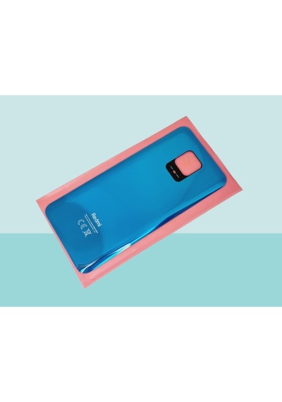 Xiaomi Redmi Note 9s Note 9 Pro Arka Kapak Batarya Kapağı - Mavi Çok Renkli